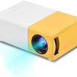 Mini projecteurs vidéo 720P, projecteur de films, projection sur écran de 24 à 60 pouces, projecteur LED respectueux des yeux pour la maison et l'extérieur