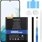 Batterie pour Samsung Galaxy S21 5G : 4000mAh Batterie de Remplacement pour Galaxy S21 SM-G991B/DS EB-BG991ABY Batterie avec Outil de réparation Professionnel