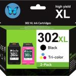 HP 302XL Cartouche d’encre trois couleurs grande capacité authentique