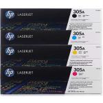 Toner HP 305A (CE410A) noir de 2200 pages - cartouche laser de marque HP