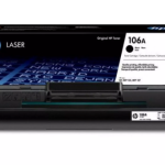 Cartouche de toner laser authentique HP 106A, noir (W1106A