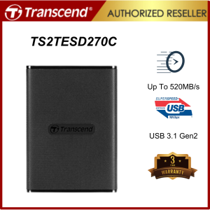 Disque Dure Externe SSD 500 Go Transcend ESD270C USB 3.1 Type-C