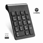 CLAVIER NUMERIQUE A WIFINouveau MLD-268 Clavier numérique sans fil 2.4G 18 touches Mini pavé ...