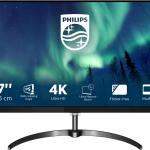 Ecran Philips 27" IPS LCD 4K Ultra HD Noir (276E8VJSB)