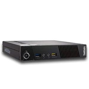 Ordinateur de bureau Lenovo ThinkCentre M93P Noir Processeur : Intel Core i5-4570 3,20GHz Mémoire vive : 8Go (8192Mo) DDR3 Stockage : Intel HD Graphics (intégré au processeur)